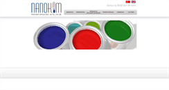 Desktop Screenshot of nanokim.com.tr